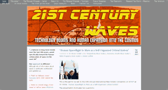 Desktop Screenshot of 21stcenturywaves.com